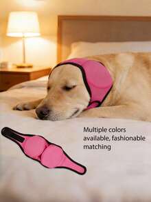 Dog Scarf Pet Headwear, Waterproof Shock-Absorbing Dog Ear Covers, Suitable For Swimming And Relieving Noise-Induced Anxiety, Retractable Cap Design, Applicable For Pet Care, Hematoma, Grooming And Head/Ear Protection - Multicolor - View 13