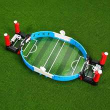 Mini Futbolito de Mesa para Niños, Juego de Fútbol para 2 Jugadores con Accesorios, Portátil y Divertido para Interior - Rojo y blanco - Ver 5