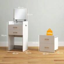 Vanities & Vanity Benches - White - View 1
