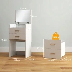 Vanities & Vanity Benches - White - View 1