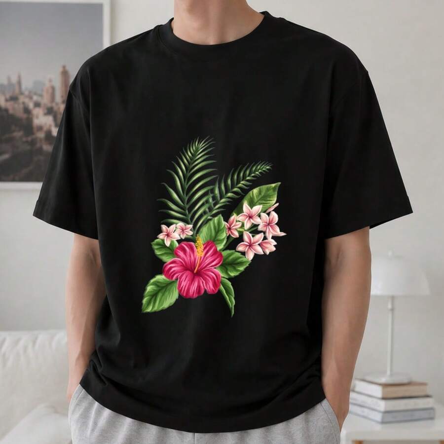Men T-Shirts - Black - View 1