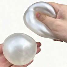1 Peça Brinquedo Apertável de Óleo de Coco com Pérola Maleável, Bola Sensorial de Pressão com Rebote Lento para Alívio do Estresse, Adequado para Adultos, Brinquedo Macio, Presente Surpresa, Presente de Aniversário, Presente de Natal, Presente Perfeito, Needdoh - Multicolorido - Visão 7