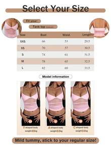 Women Solid Ruched Mesh Patchwork Sheer Strap Crop Camis Sexy Tops Spring/Summer/Autumn - Pink - View 7
