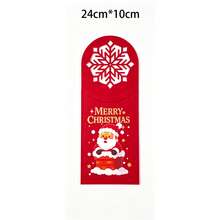 10pcs Felt Cutlery Bag Set For Christmas Parties | Reusable Cutlery Holder Set | Holiday Cutlery Roll For Thanksgiving, Easter, And Halloween | Holiday Table Decor, Birthday, And Shower Gift Ideas - Multicolor - View 9