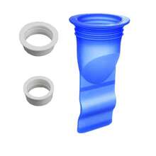 1pc Silicone Floor Drain Odor Absorber, Round Silicone Core Bathroom Drain Anti-Insect Anti-Odor Inner Core, Suitable For Kitchen, Shower Floor Drain Plug - Multicolor - View 5
