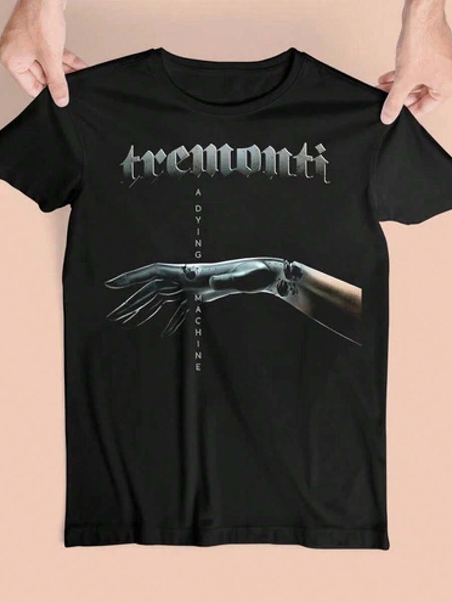Tremonti Band A Dying Machine Cotton Black All Size T Shirt Mm1258 - 黑色 - 查看 1