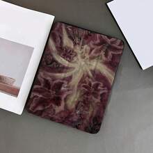 深色復古浪漫藝術風格平板保護套，附筆槽，兼容 iPad 11 (A16 2025)，自動休眠/喚醒功能，兼容 5/5PRO/6/6PRO/7/7PRO，兼容 Matepad，兼容 Honor Pad - 彩色 - 查看 4
