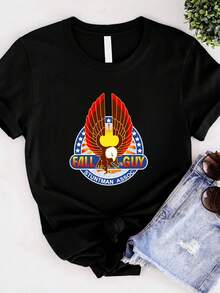 Women T-Shirts - 黑色 - 查看 1