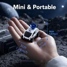 Set Mainan Armada Luar Angkasa 5-in-1, 4 Kendaraan Penjelajah Bulan dengan Figur Astronot, Set Kombinasi Mobil Luar Angkasa Bertenaga Inersia, Mainan Bermain Peran Eksplorasi Luar Angkasa untuk Anak Laki-laki, Cocok untuk Hadiah Ulang Tahun dan Natal - MultiWarna - View 3