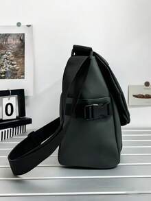 2026 Summer New Personalized Fashion Daily Commute Back To School Lightweight Large Capacity Multi-Pocket PU Crossbody Bag - Multicolor - View 4