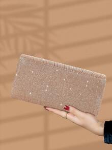 Women Clutches - Champagne - View 4