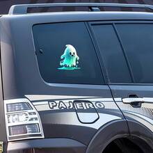 Water Droplet Elf 2D Flat Vinyl Sticker, Waterproof Sun Resistant Self-Adhesive Decal For Car Truck Motorcycle Skateboard Window Glass - A - View 8