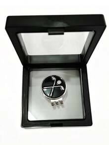 1/2 Golf Ball Markers With Gift Box And Hat Clip, Neutral Golf Accessories, Perfect Gift For Golfers On Thanksgiving And Christmas - Multicolor - View 16