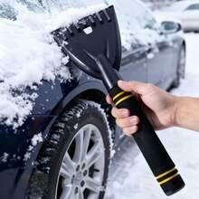 1件裝汽車雪鏟除雪刮冰器 冬季車窗除雪除霜刮冰工具 - 汽車除雪鏟 - 查看 1