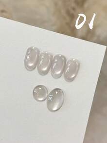 TIANMEI CHULIAN 10ml 冰透通用月光夜曲貓眼凝膠指甲油，2026新秋季流行美白裸色梅納玻璃珠美甲用品，秋季淺棕色美甲 - 彩色 - 查看 18