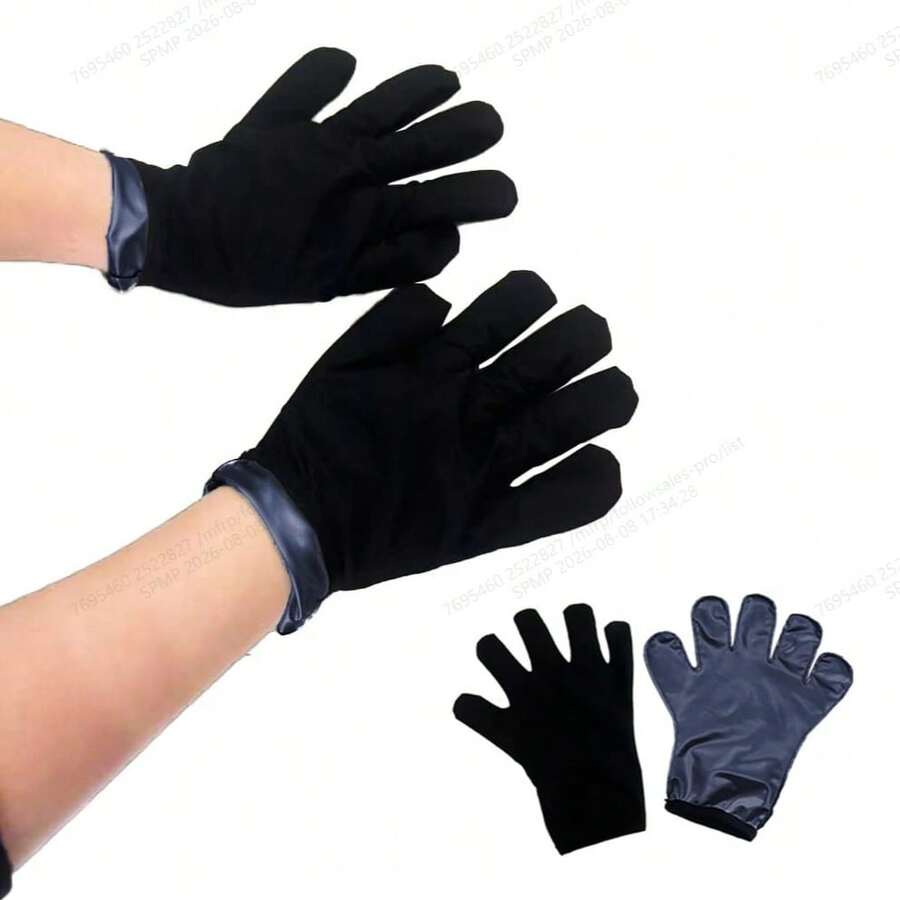 3pcs Sauna Gloves, Sweat-Inducing Workout Gloves, Sweat-Trapping Training Gloves, Arm And Palm Protection - Multicolor - View 1