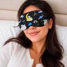 Mascara de olho Tampa Olho para Dormir de Olhos Vendados - A - Visão 1