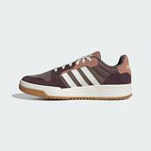 Adidas ENTRAP American Campus Style Youthful Retro Basketball Skate Shoes JR8321 - Coffee Brown - View 6