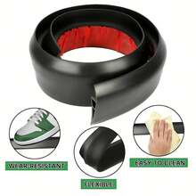 1pc 1m/39.37in Self-Adhesive PVC Floor Trim Strip, Carpet Edge Strip And Floor Reducer Strip, Suitable For Laminate, Carpet, Tile And Vinyl Flooring - A - View 11