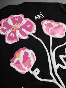 Women T-Shirts - 黑色 - 查看 5