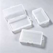 Multi-Layer Transparent Plastic Hardware Storage Box With Portable Handle, Removable Dividers, Small Parts Storage Bin, Stackable Visible Tool Organizer For Screws, Nuts, Bolts, Washers, Drill Bits, Wrenches, Jewelry, Beads, Toy Accessories, Made Of High-Strength Shockproof PP Material, Easy To Clean - Multicolor - View 15