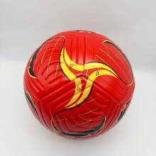 Spain Champion Commemorative Series Size 5 Adult Football, Machine-Stitched PU Material, Durable High Quality, Suitable For Training And Outdoor Matches, Christmas New Year Celebration, All-Season Use - Multicolor - View 5