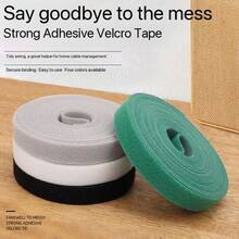 Japanese Style Cable Ties Living Room Office Data Cable Organizer Storage Tool Portable Cable Winder Magic Tape Straps - Multicolor - View 4