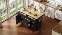 Mobile Storage Islands - Black - View 6