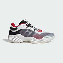 Adidas PRO VENTILATE LOW Stable Breathable Moisture-Wicking Cushioned Team Basketball Shoes "Thousand-Thread Armor" JH5837 - White - View 3