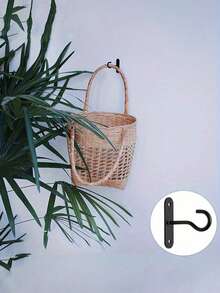 Multifunctional Hangers Strong Weight Capacity Ceiling Hooks To Hold Planters Decor Plants Lights Feeders Easy Install Hardware Hook Set For Garden And Home Garden Stuff Accessories Garden Outdoor Decor Home Room Decor - View 2