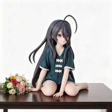 1 pieza/Figura de anime en postura sentada coleccionable, decoración de figura, mercancía de anime, juguete de personaje de anime precioso, suministros para fans, regalo de Navidad - Multicolor - Ver 3