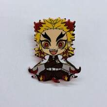 KIMETSU NO YAIBA 1 Set 9 Buah Lencana Mini Karakter yang Sangat Lucu. Terbuat dari Akrilik, ukurannya kecil dan ringan, sehingga cocok untuk digantung di tas sebagai hiasan. Tersedia berbagai gaya untuk dipilih. - MultiWarna - View 12