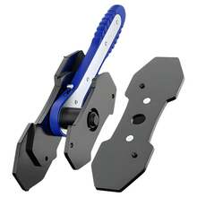 Brake Caliper Piston Press Tool For Single, Dual & Quad Piston Disc Brakes - 360° Rotating Ratchet Wrench, Effort-Saving Automotive Brake Repair Tool For Car Maintenance - Blue - View 12