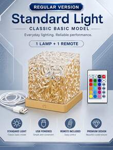 Aurora Ocean Wave Dynamic Projection Square Lamp,16 Color Changing Brightness Adjustable Remote Control USB LED Ambient Light,For Room Decor Photoshoot Romantic Date,Birthday Christmas Valentine Halloween Holiday Ornament Night Light - Multi-color light - View 15