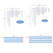 1 Set Of Adjustable Toe Separators-Soft, Elastic, Anti-Friction, And Reusable. - Clear - View 8