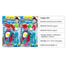 Kids Kitchen Playsets - Blue and White - View 1