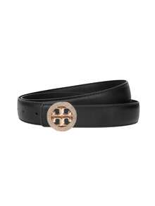 Women Circular Hollow‑Out Metal Buckle Waist Belt, Elegant Contrast Tone Buckle Design, Adjustable Solid Strap For Suit Trousers Daily Outfits - Multicolor - View 15