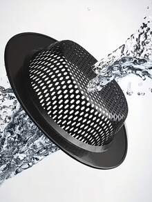 2pcs Sturdy Black Kitchen Sink Strainer, Fits Most Drain Baskets, Reinforced Double Layer Safety Design, Kitchen Essential - View 8