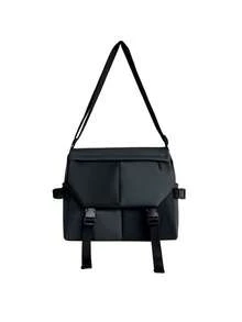 2026 Summer New Personalized Fashion Daily Commute Back To School Lightweight Large Capacity Multi-Pocket PU Crossbody Bag - Multicolor - View 11