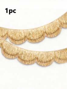 2 Packs Fan Tassel Banner, Silver Sequin Backdrop, 5ft Tinsel Banner, Layered Shimmer Tassel Garland, Bachelorette Party Decor, Birthday Sign, Glitter Decor, Photo Booth Backdrop, Bridal Shower, Silver Birthday Decoration Banner - Multiple Styles - View 11