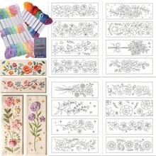 Water-Soluble Embroidery Stabilizer, Funny Themed Embroidery Stickers And Needlework Paper With Pre-Printed Patterns, Suitable For Sewing Hobbyists And Beginners - A - View 15