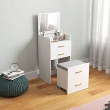 Vanities & Vanity Benches - White - View 3