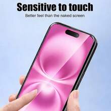 XINHONGYU 1pc Tempered Glass Screen Protector For IPhone 17 Pro Max, Anti-Blue Light, Compatible With IPhone 17 Pro/16/16 Plus/15 Pro/15/14/13/12/11/XR/XS, Full Coverage | Eye Protection | Anti-Fingerprint | Compatible With Phone Cases - 1pc - View 4
