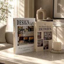 2 Sets Paper Aesthetic Decorative Books, Coffee Table Decorative Books - Faux Decorative Books For Decoration - Home Desktop Decor - Bedside Table Decor - Home Bookshelf Decor - one-size - View 7