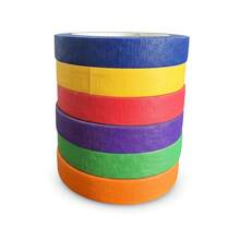 6 Rolls Colorful Masking Tape Set 10m/Roll 10mm Wide Removable No Residue Colorful Packaging Stickers Multi-Purpose Art Tape Suitable For Painting, Crafts, School Assignments, Scrapbooking, Decoration - One Size Fits All - View 11