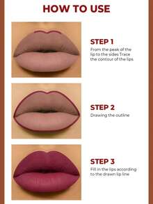 beauty glazed 12 PCS Lip Liner Pencil Set - Waterproof, Highly-Pigmented Pencil For Shaping & Sculpting Lips, Longwear, Smudge-Proof Lip Liner Set For Precise Definition And All-Day Lip Contour - 1 Set - View 9