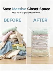 2026 Model No-Pump 3D Vacuum Storage Bag 80% Compression Rate Extra Large Capacity 3D Roll-Up Vacuum Sealed Bag Upgraded Large Capacity Storage Compression Bag Suitable For Bedding Clothing Blankets Giant Bedding Travel Storage Cube - Multi-color 1.0 - View 5
