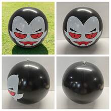 Halloween Inflatable Skull Eyeball Ball PVC Inflatable Ball Spooky Ghost Party Decoration Supplies - Multicolor - View 5