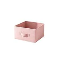 Pink Underwear Storage Box, Non-Woven Fabric Closet Organizer With Cardboard Reinforcement For Drawers And Shelves, 31x31x15cm Storage Container - 粉色 - 查看 10