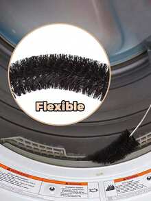 Professional Dryer Vent Cleaning Brush - Efficient Duster Tool, Suitable For Home Dryer Vent, Laundry Room And Drain Pipe Cleaning - Easy To Use, Extendable, Reusable Dryer Vent Duster Brush - A - View 2